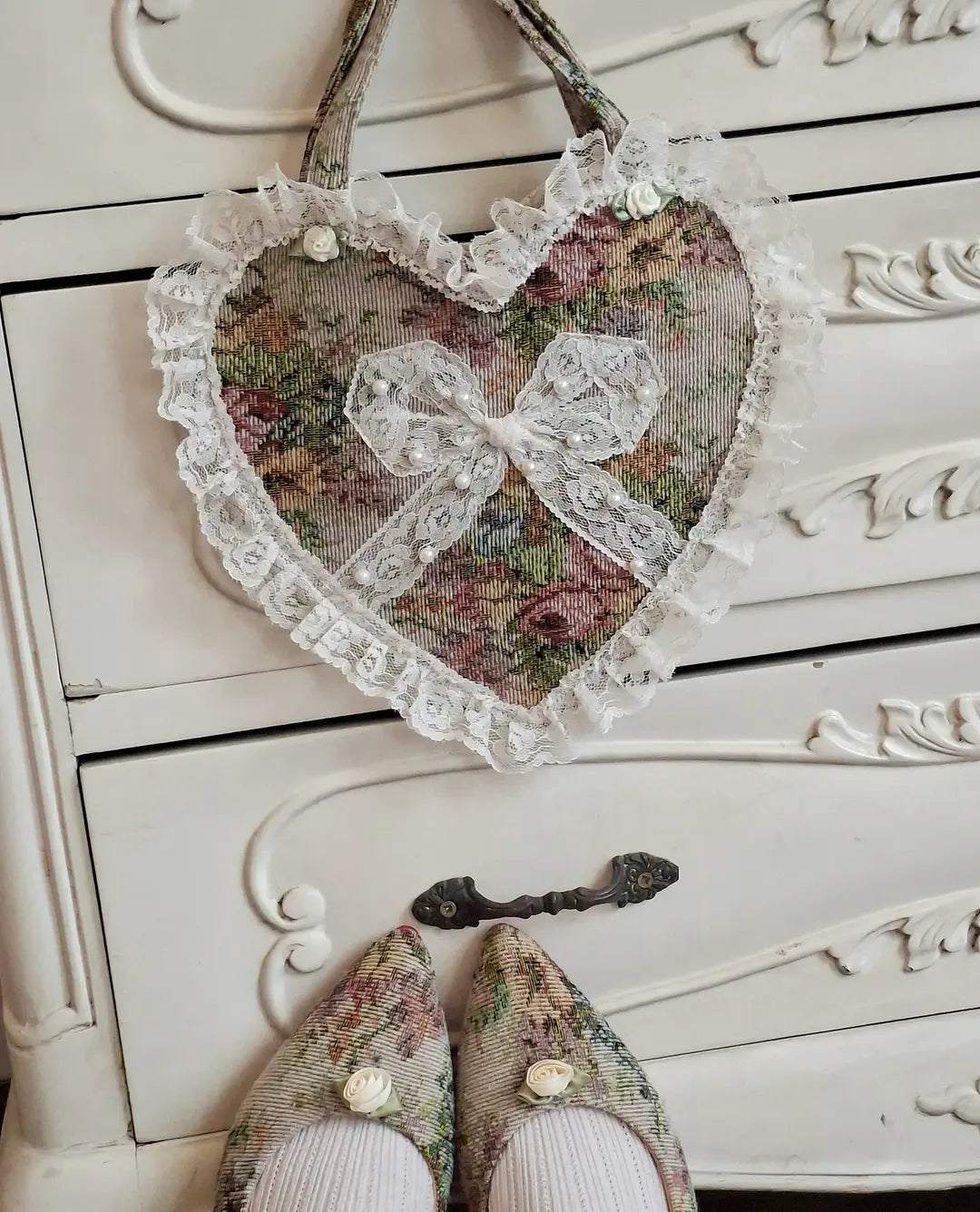 Rococo Heart Bag