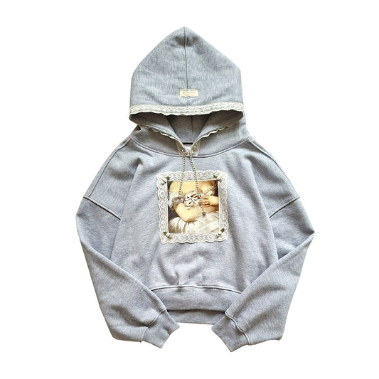 Bunny Hoodie Gray