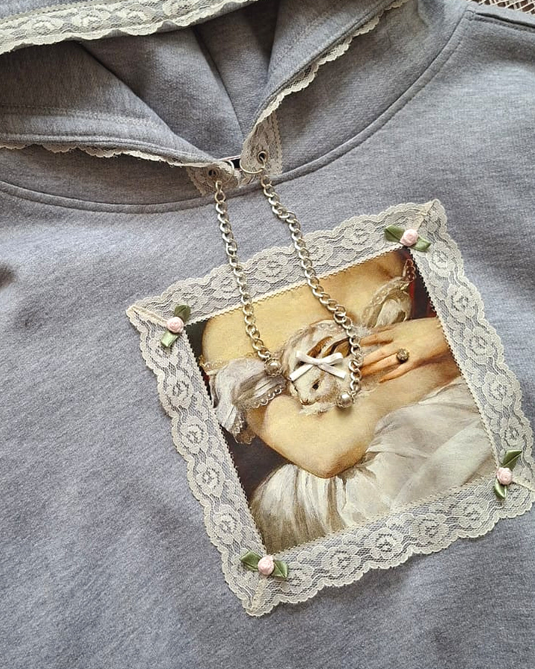 Bunny Hoodie Gray