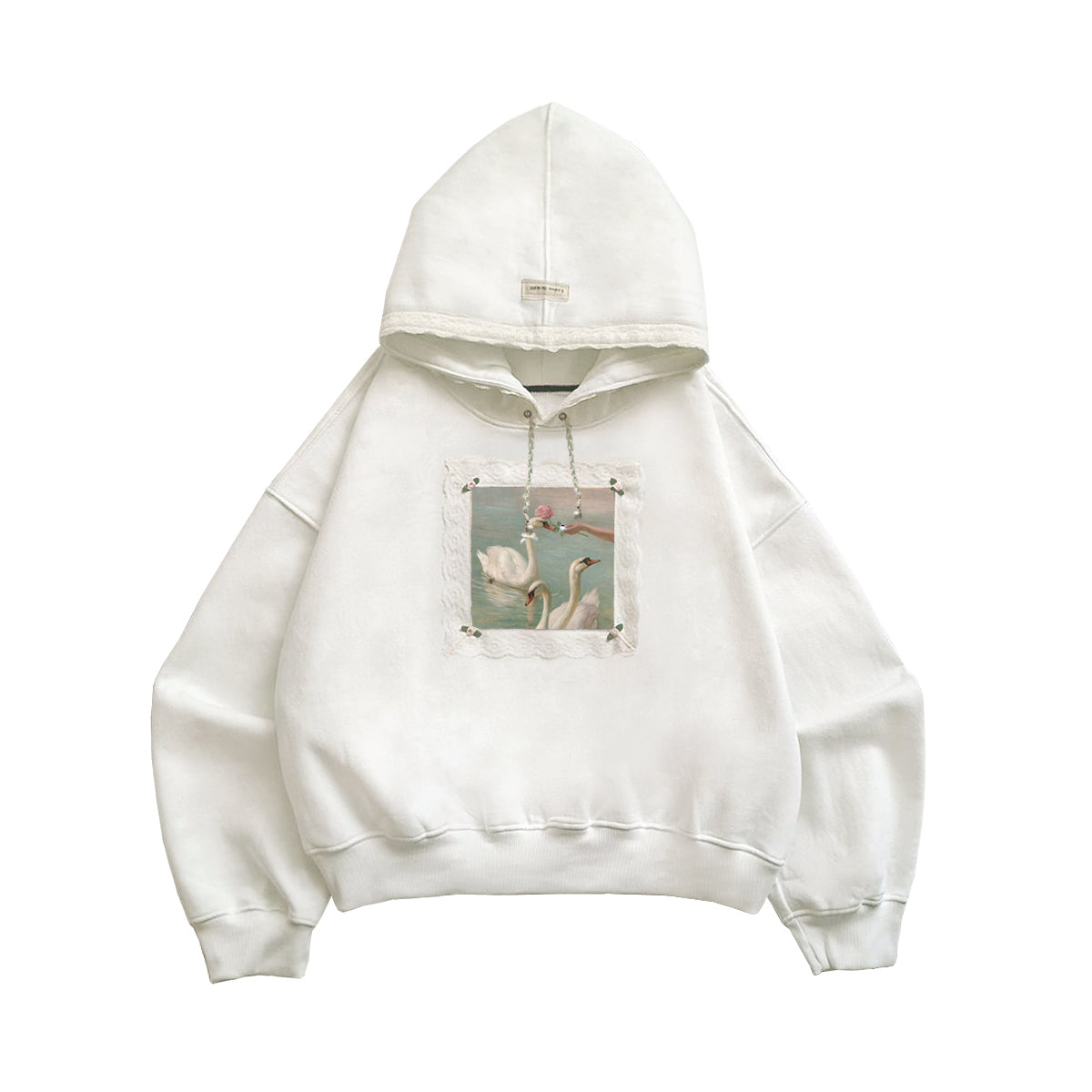 Swan Lace Hoodie PREORDER