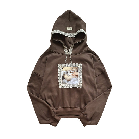 Bunny Hoodie Mocha