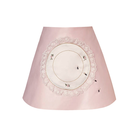 Picnic Mini Skirt in Pink