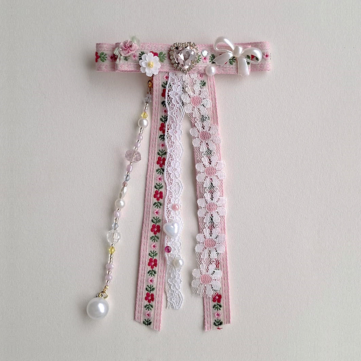 Trinket Bow 04 Strawberry