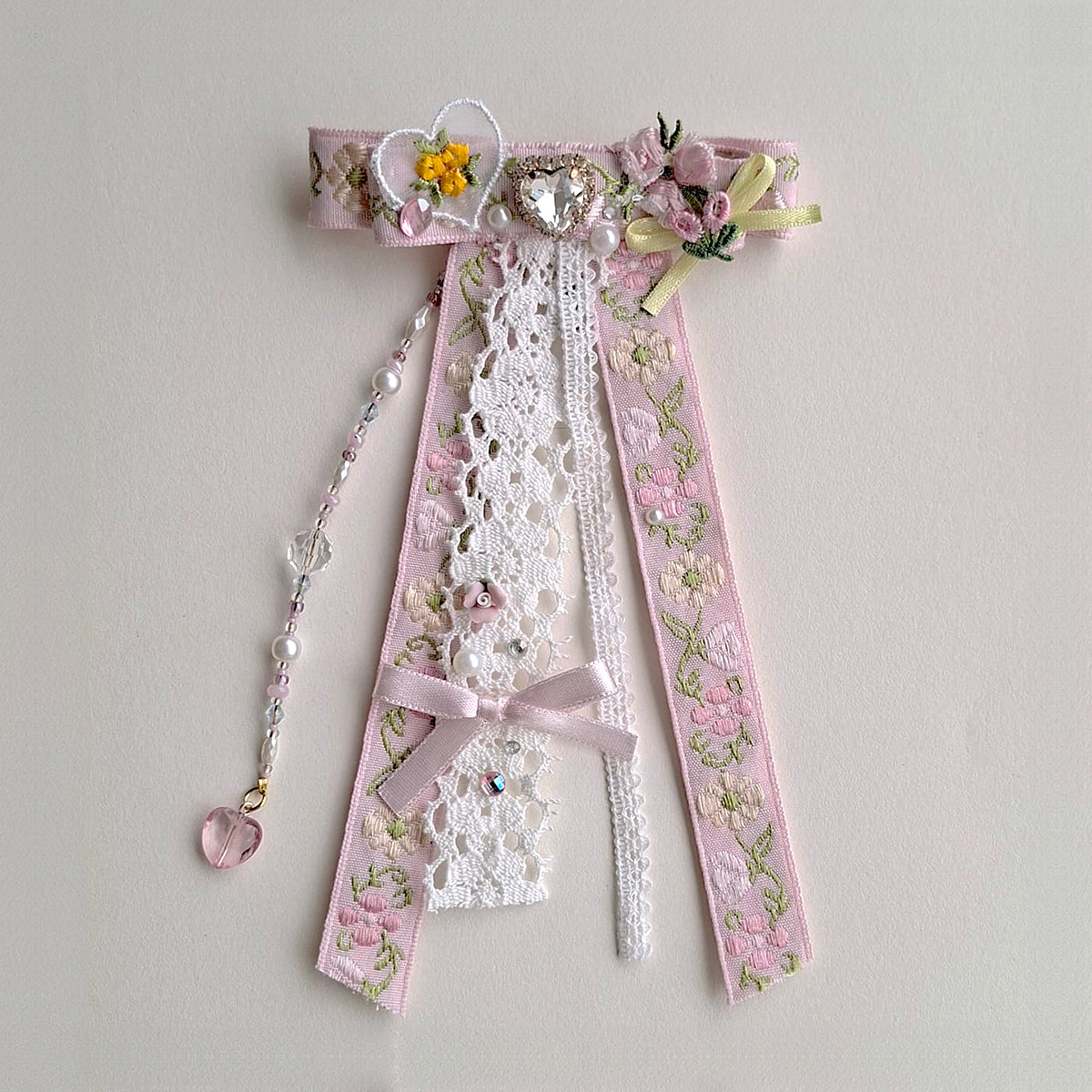Trinket Bow 09 Apricot